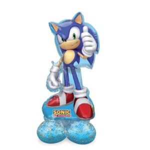 Sonic the Hedgehog 53" x 36" Character Shaped Standing Balloon - 1 Balloon