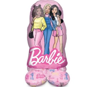 Barbie 37" x 20" Character Shaped Standing Balloon - 1 Balloon