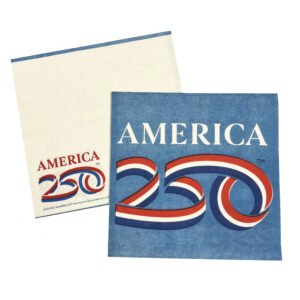 America's 250th Luncheon Napkins - 16 Napkins/Pack or 192 Napkins/Case