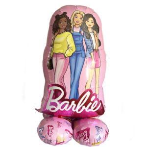Barbie 37" x 20" Character Shaped Standing Balloon - 1 Balloon