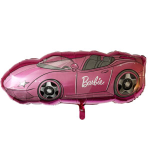 Barbie 37" Pink Convertible, 3D Foil Balloon - 1 Balloon
