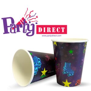 Skate Party 9oz Cups - 50 Cups/Pack or 500 Cups/Case