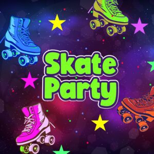 Skate Party Luncheon Napkins - 50 Napkins/Pack or 1,000 Napkins/Case