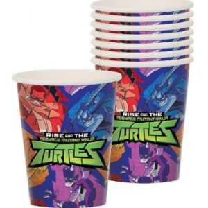 Rise of Teenage Mutant Ninja Turtles 9oz Cups - 8 Cups/Pack or 96 Cups/Case
