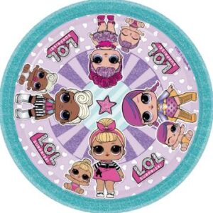 LOL Surprise 7" Plates - 8 Plates/Pack