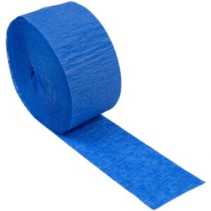 Jumbo Plastic Table Rolls - 1 Roll or 4 Rolls/Case - Royal Blue