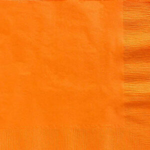 Jumbo Plastic Table Rolls - 1 Roll or 4 Rolls/Case - Orange