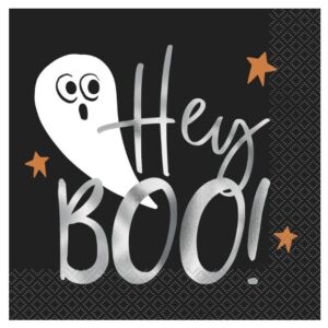 "Bats & Boos" Luncheon Napkins - 16 Napkins/Pack or 96 Napkins/Case