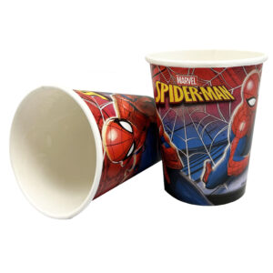 Spiderman 9oz Paper Cups - 8 Cups/Pack or 96 Cups/Case