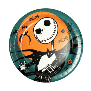 Nightmare Before Christmas 9" Plates - 8 Plates/Pack or 96 Plates/Case