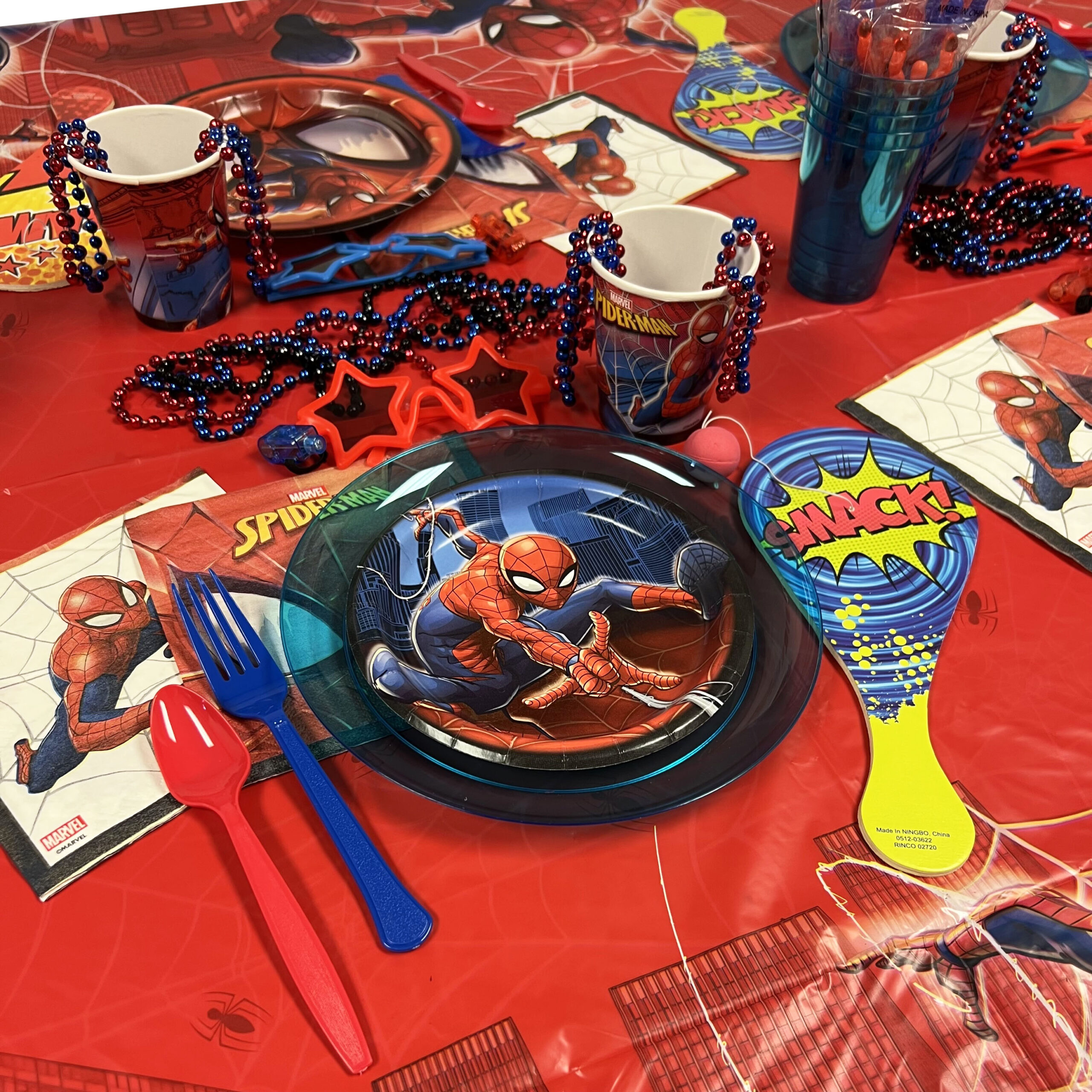 Spiderman 7" Plates - 8 Plates/Pack or 96 Plates/Case - Image 2