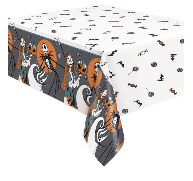 Nightmare Before Christmas Table Cover - 1 Table Cover or 12 Table Covers/Case