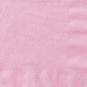 Jumbo Plastic Table Rolls - 1 Roll or 4 Rolls/Case - Light Pink