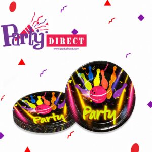 Neon Strike, 7" Paper Plates - 50 Plates/Pack or 500 Plates/Case