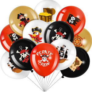 Pirate, 12" Assorted Color, Latex Balloons - 1 Balloon
