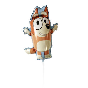Bingo, 14" AIR FILLED Mylar Balloon on Stick - 1 Each
