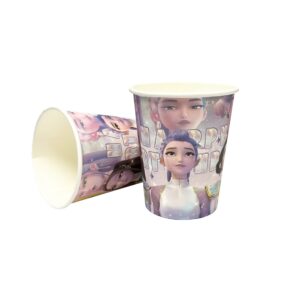 KPop Demon Hunters 9oz Cups - 8 Cups/Pack