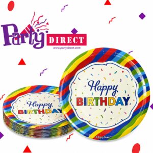 Frosted Frenzy 9" Plate - 50 Plates/Pack or 500 Plates/Case