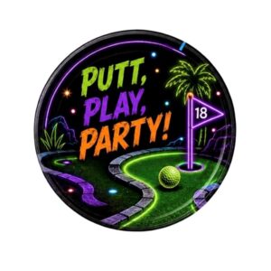 Coming Soon... Puttastic Party 9" Plates - 50 Plates/Pack or 500 Plates/Case