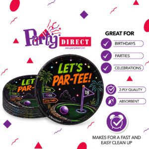Puttastic Party 7" Plates - 50 Plates/Pack or 500 Plates/Case