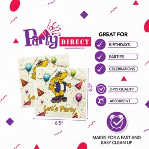 Roller Roo Luncheon Napkins - 50 Napkins/Pack or 1,000 Napkins/Case