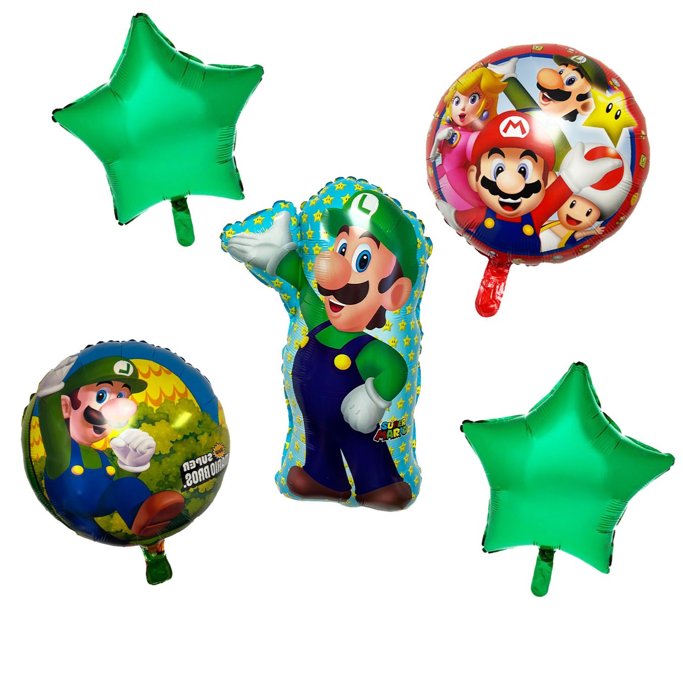 Luigi 5-Piece Balloon Kit