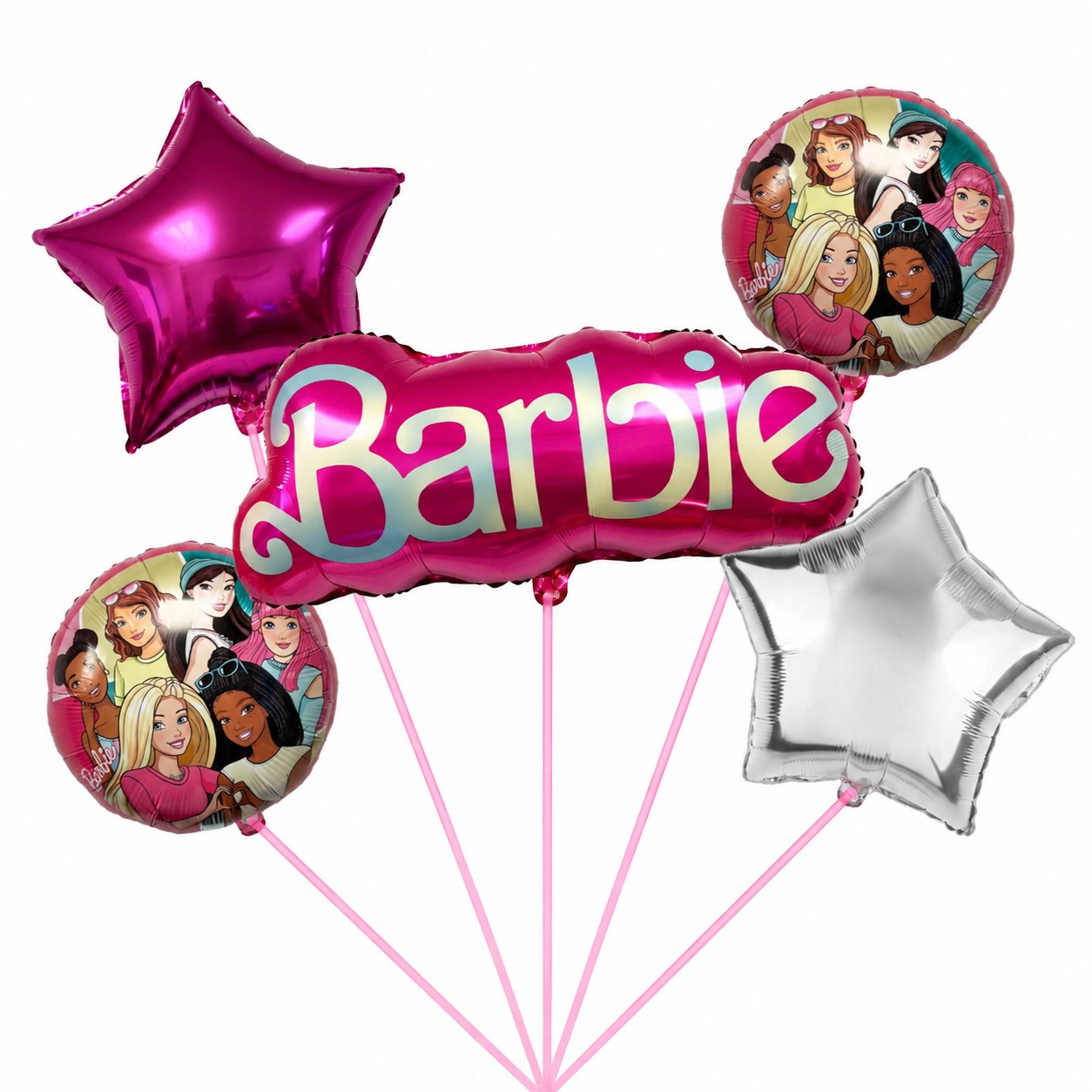 Barbie 5-Piece Balloon Kit - Image 2