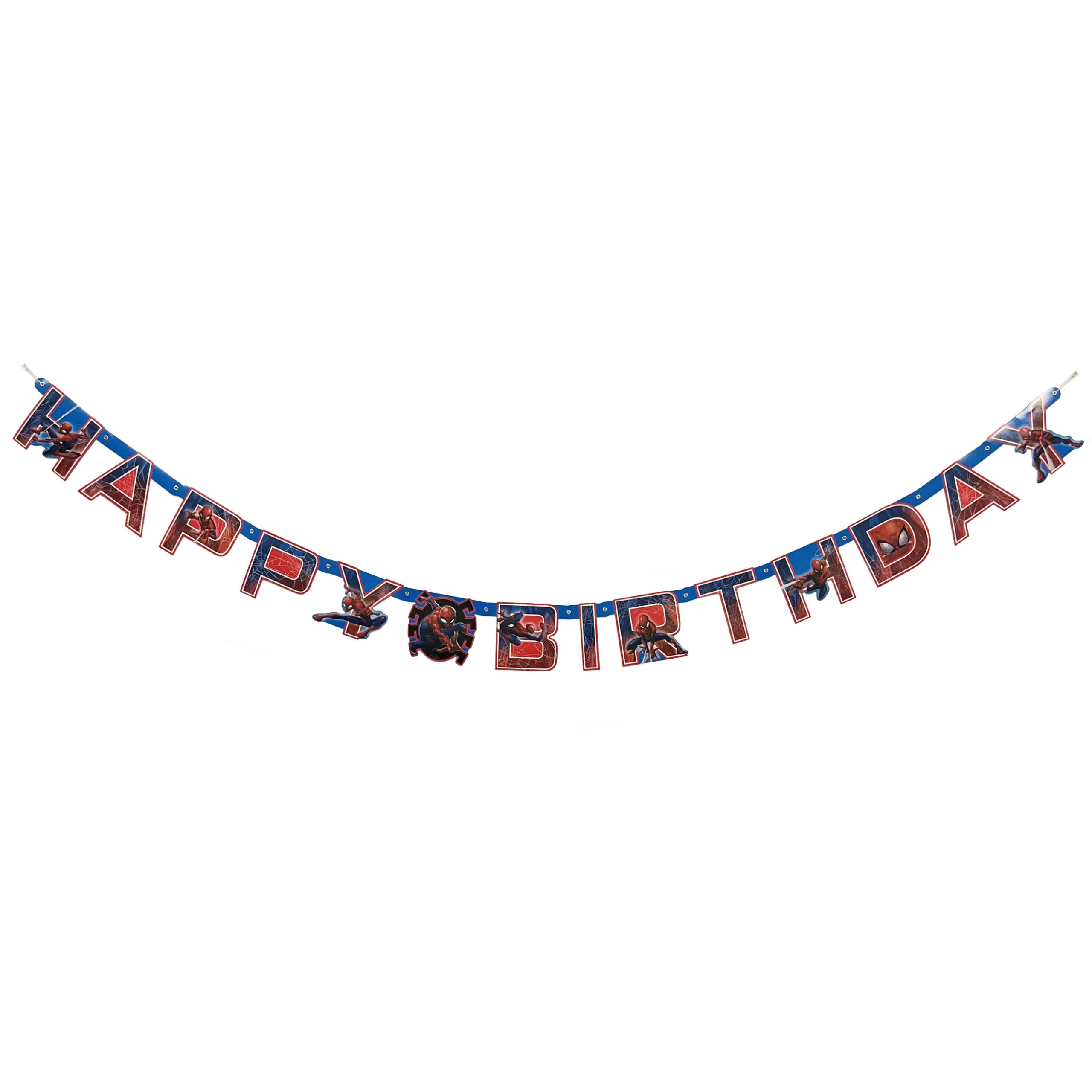 Spider-man Jointed Banner - 1 Banner or 12 Banners/Case