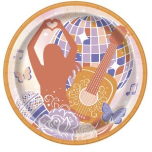Pop Star Era 7" Plates - 8 Plates/Pack or 96 Plates/Case