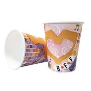 Pop Star Era 9oz Cups - 8 Cups/Pack or 48 Cups/Case