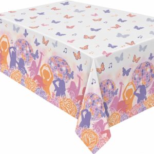 Pop Star Era Plastic Table Cover - 1 Table Cover/Pack or 6 Table Covers/Case